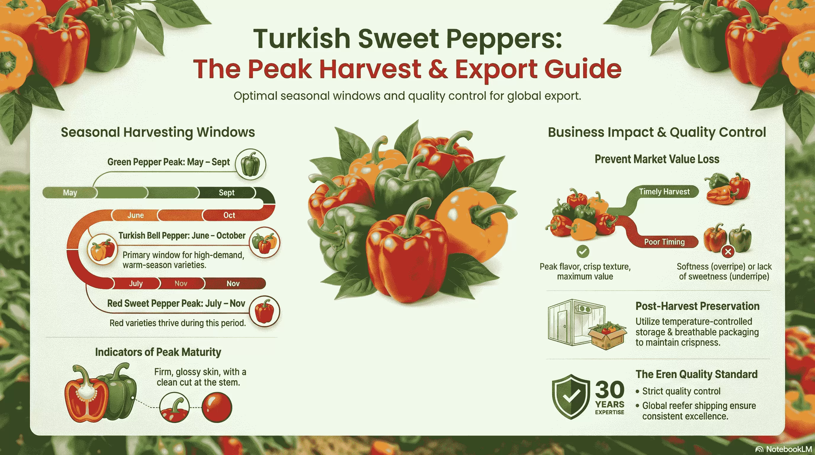 Turkish sweet pepper magic – Taste the finest from pepper Turkey