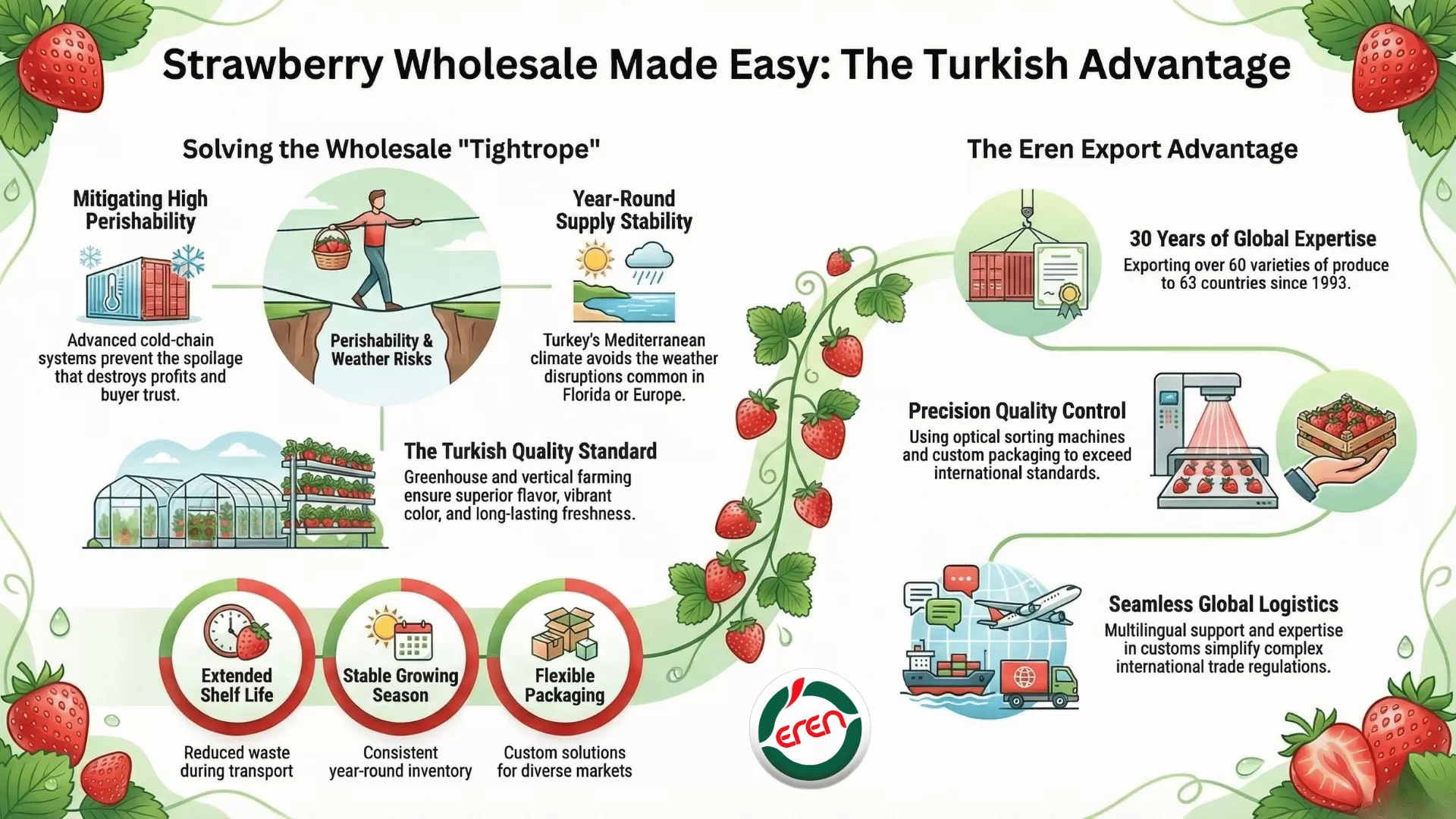 Strawberry wholesale made easy: The go-to strawberry supplier for wholesalers