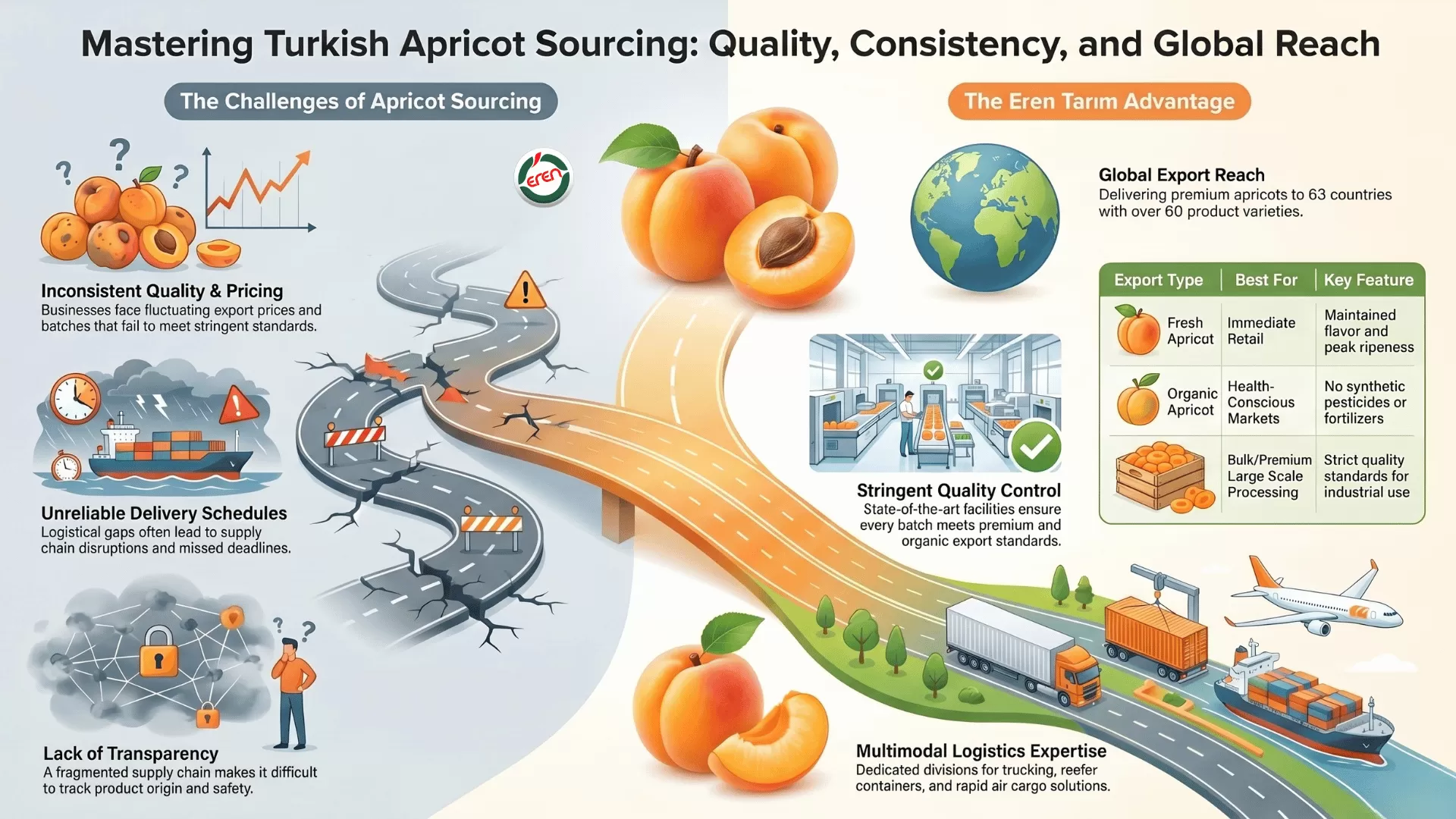 Export Apricot from Turkey: Quality and Taste You Can Trust!