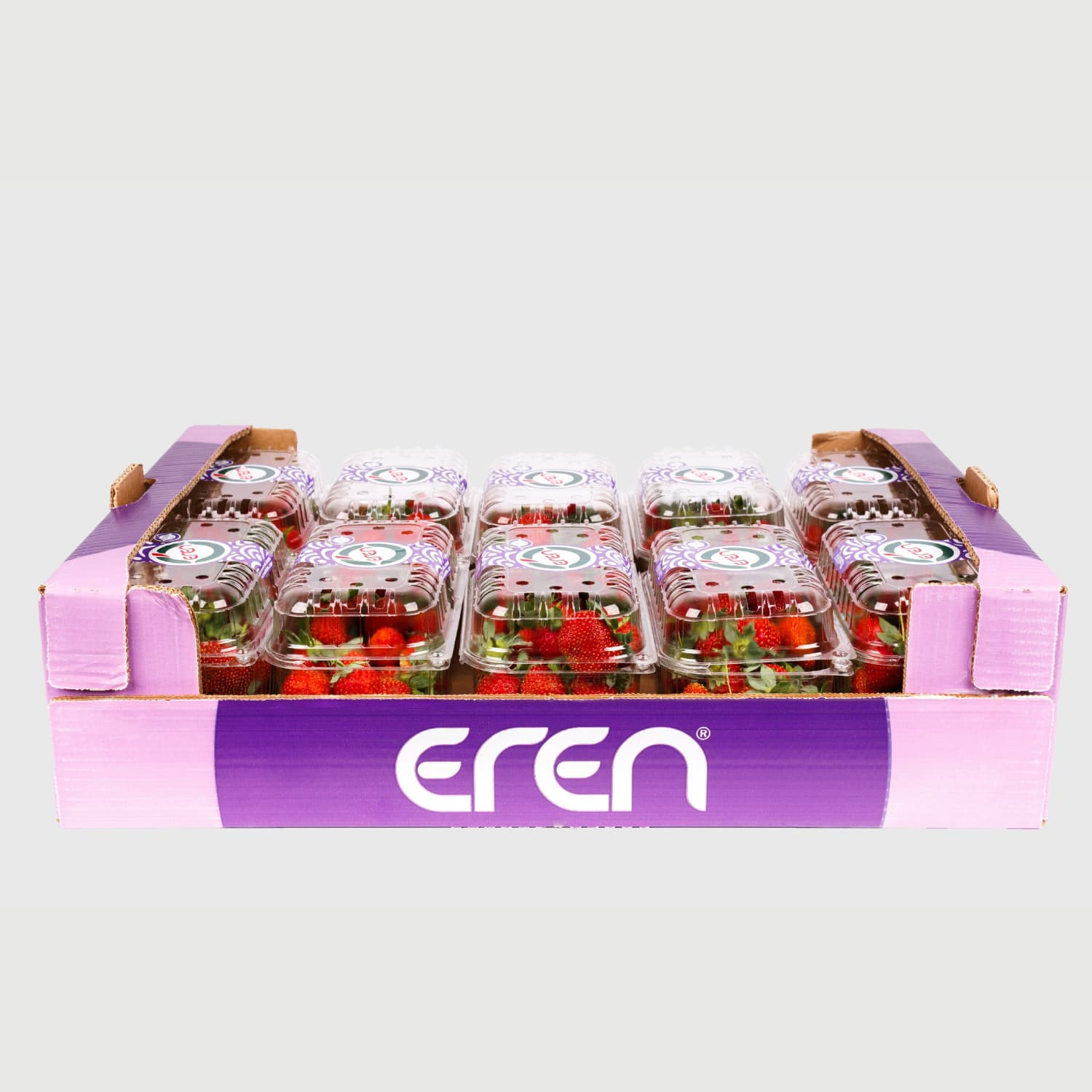 Freshly Packed Turkish Strawberries - EREN Fresh Produce Supplier