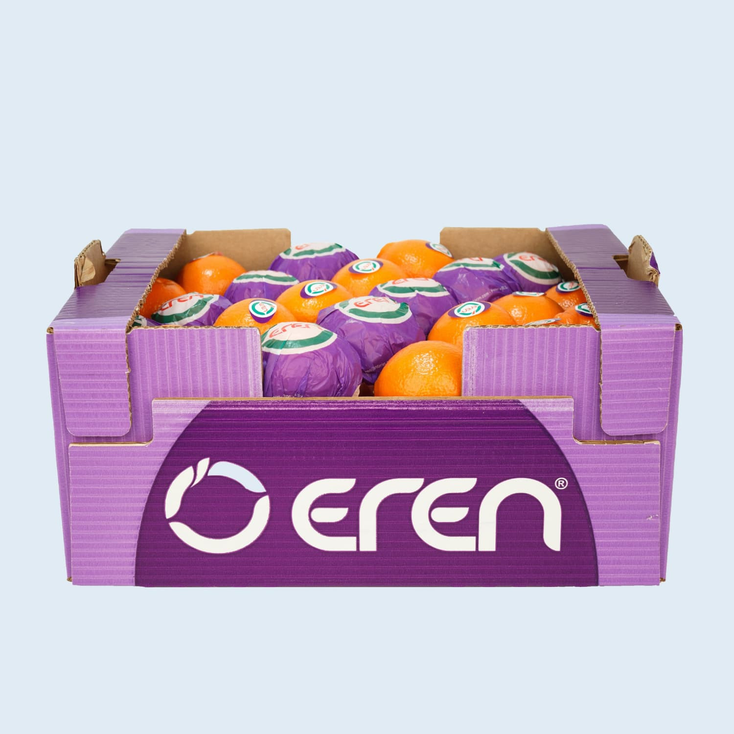 Turkish Mandarin Plastic Box - EREN Citrus Supplier
